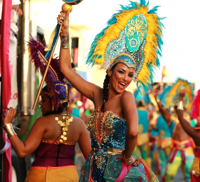 14. Curacao Carnival time